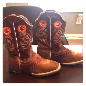 EL General boys cowboy boots